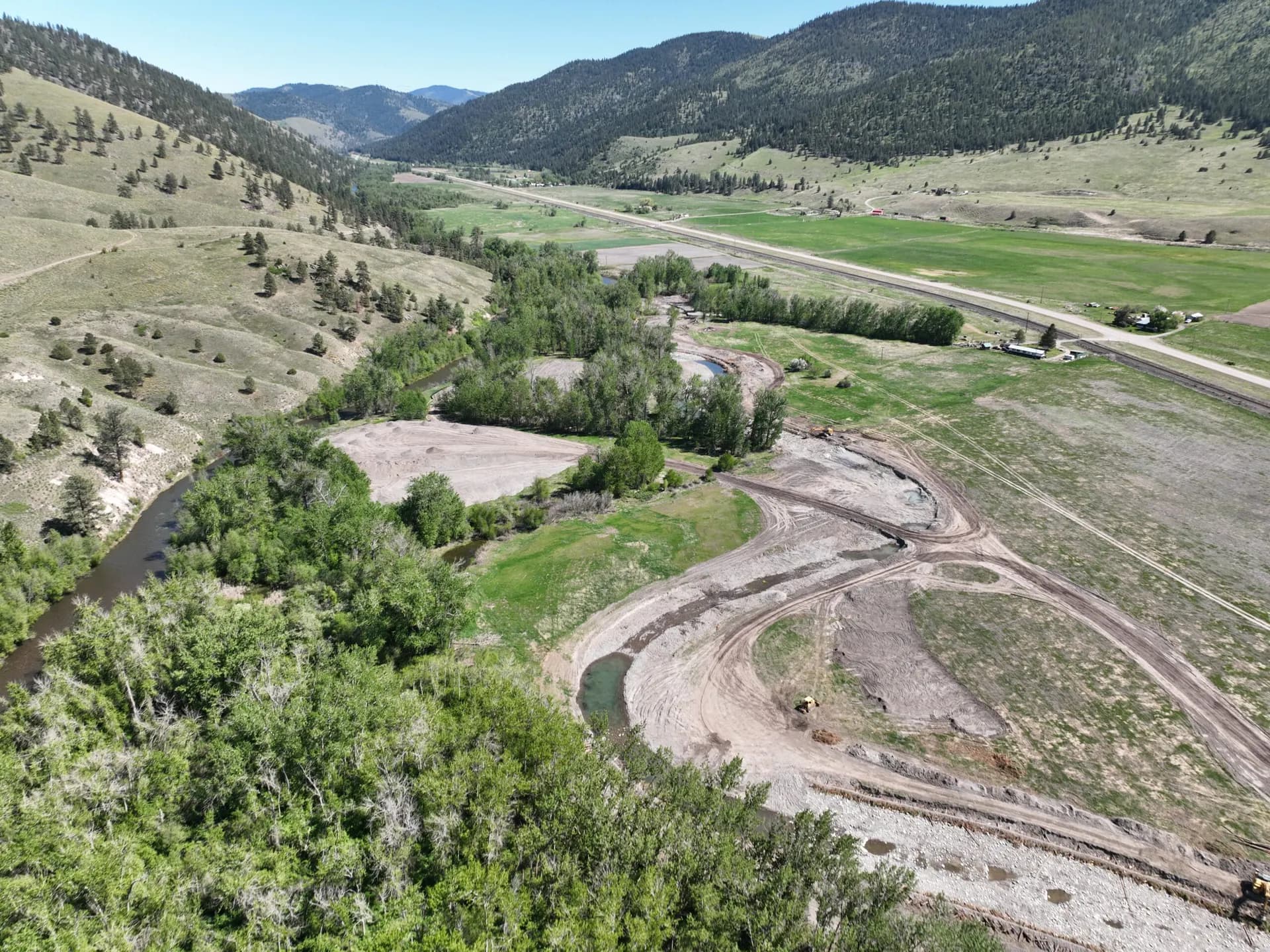 2025, Phase 1: the Jocko River valley along the Bison Range
